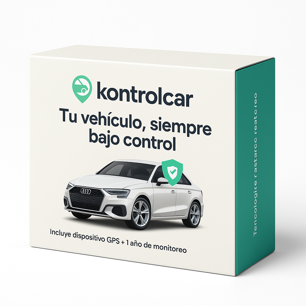 GPS Kontrol Car + 12 Meses de Monitoreo + Instalación